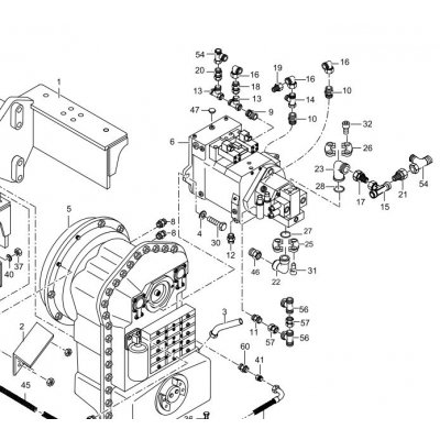 Гидравлический насос HBM - NOBAS 5050102 axial pump with pilot gear pump