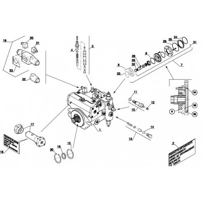 Гидравлический клапан MANITOU 201138 PRESSURE RELIEF VALVE