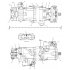 Гидравлический насос CAT 246-4490 PUMP GP-PISTON Caterpillar MOTOR GRADER 120M, 140M, 160M