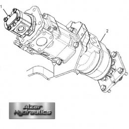 Гидравлический насос CAT 270-2721 PUMP GP-GEAR, CAT 270-2720 PUMP GP-PISTON & GEAR