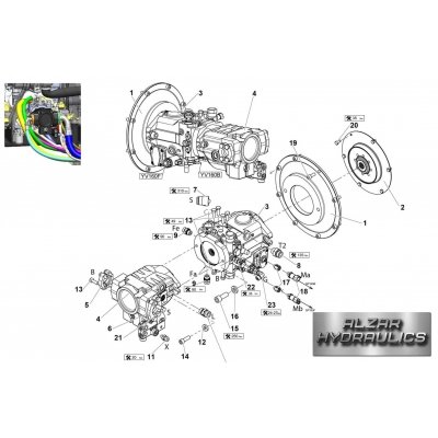 Haulotte 4000570590 HYDRAULIC PUMP