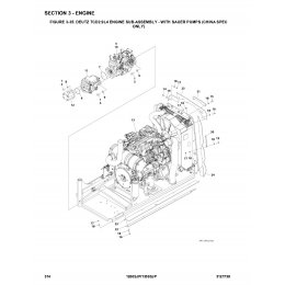 JLG 1001108616 PUMP HYD TANDEM H1- 45 CC/REV