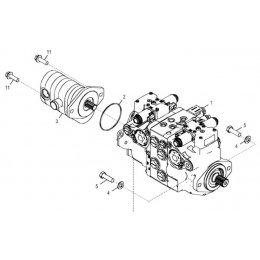 Гидравлический насос Danfoss 1400732