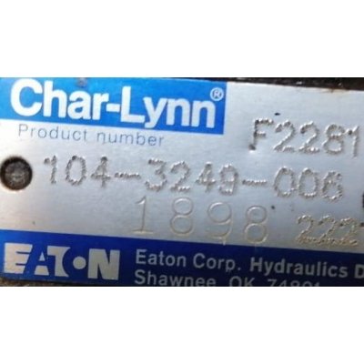 Гидравлический мотор Eaton Char Lynn 104-3249-006