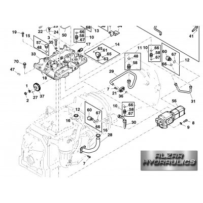 Гидравлический насос John Deere SJ21033 Hydraulic Pump